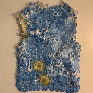 Y2K Vintage Popcorn Top